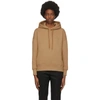 AMI ALEXANDRE MATTIUSSI BEIGE FLEECE AMI DE COEUR HOODIE