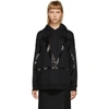 VALENTINO VALENTINO BLACK VLOGO SEQUIN HOODIE