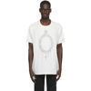 GIVENCHY OFF-WHITE PRINTED MIRROR T-SHIRT