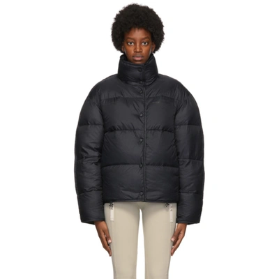 Acne Studios Olimera Ripstop Down Puffer Jacket In Black