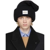 ADER ERROR ADER ERROR BLACK BASIC LONG BEANIE