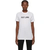 HELMUT LANG SSENSE EXCLUSIVE WHITE 'GUT LANE' T-SHIRT