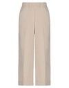 Kiltie Casual Pants In Beige