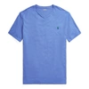 Polo Ralph Lauren Cotton Jersey V-neck T-shirt In Indigo Sky/c5980