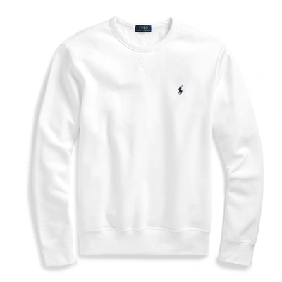 Polo Ralph Lauren The Rl Fleece Sweatshirt In White