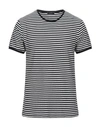 Kaos T-shirts In Black