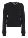 THE NORTH FACE COTTON ZUMU SWEATSHIRT IN BLACK