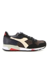DIADORA TRIDENT 90 trainers IN BROWN