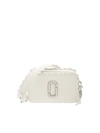 MARC JACOBS THE SOFTSHOT SCALLOPED BAG IN WHITE