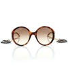 GUCCI ROUND SUNGLASSES WITH GG CHARMS,P00525411