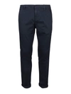 Dondup Straight-leg Trousers In Blue