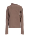 LEMAIRE LEMAIRE ASYMMETRICAL COLLAR SWEATER