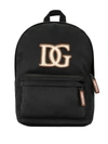 DOLCE & GABBANA LOGO-PATCH BACKPACK