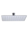 ALFI BRAND ALFI BRAND SOLID BRUSHED STAINLESS STEEL 8" SQUARE ULTRA THIN RAIN SHOWER HEAD BEDDING