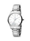JUST CAVALLI RELAXED STAINLESS STEEL BRACELET WATCH,0400013268773