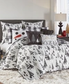 Levtex Northern Star Reversible 3-pc. Quilt Set, King In Black
