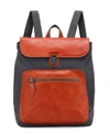 Tsd Brand Valley Trail Coated Canvas Backpack In Gray