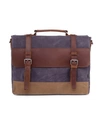 TSD BRAND STONE CREEK WAXED CANVAS BRIEFCASE