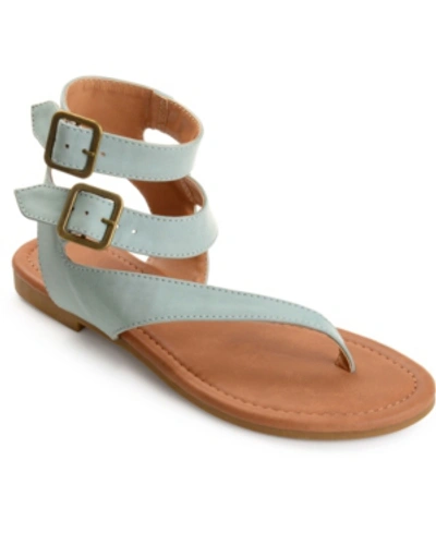 Journee Collection Women's Kyle Sandals In Blue
