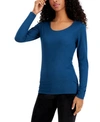 32 DEGREES BASE LAYER SCOOP-NECK TOP