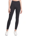 Calvin Klein Performance Rhinestone-embellished High-waist Leggings In Pld Azalea
