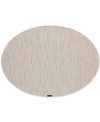Chilewich Bamboo Oval Placemat In Chino