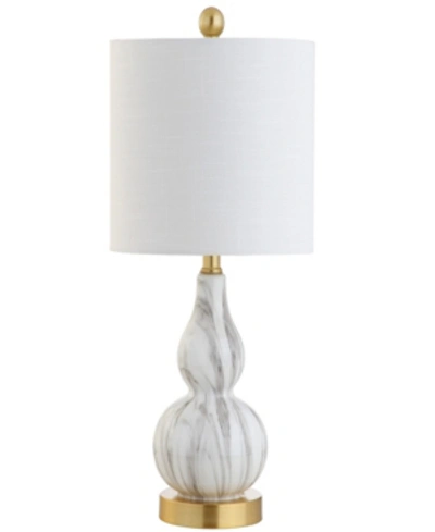 JONATHAN Y ANYA MINI GLASS LED TABLE LAMP