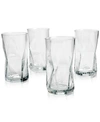 Bormioli Rocco Cassiopea Highball Glasses, Set Of 4 In Clear