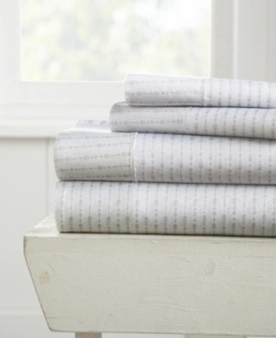 IENJOY HOME THE BOHO & BEYOND PREMIUM ULTRA SOFT PATTERN 4-PC. SHEET SET, CALIFORNIA KING