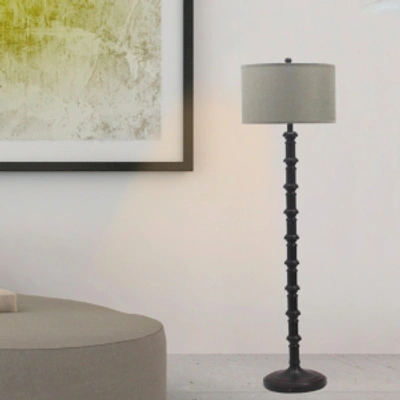 Fangio Lighting 's 1597orb 63" Metal Stacked Floor Lamp In Multi
