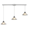 Elk Lighting Refraction Collection 3- Light Linear In Chrome
