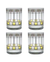 Culver Frank Lloyd Wright Tree Of Life Double Old Fashioned Glass - Set Of 4 In Multi