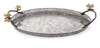 Michael Aram Butterfly Ginkgo Oval Tray In Silver