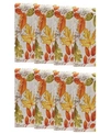 Elrene Autumn Leaves Fall Printed Napkins, Set Of 8 In Multi
