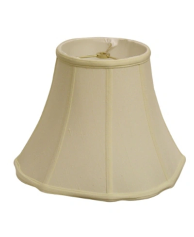 Cloth & Wire Cloth&wire Slant Corset Drum Chandelier Lampshade With Double Flame Clip In Off-white