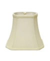 CLOTH & WIRE CLOTH&WIRE SLANT CUT CORNER RECTANGLE BELL SOFTBACK LAMPSHADE WITH WASHER FITTER