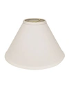 Cloth & Wire Cloth&wire Slant Deep Cone Hardback Lampshade With Washer Fitter In White