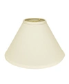 Cloth & Wire Cloth&wire Slant Deep Cone Hardback Lampshade With Washer Fitter In Off-white