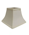 CLOTH & WIRE CLOTH&WIRE SLANT SQUARE BELL HARDBACK LAMPSHADE WITH WASHER FITTER
