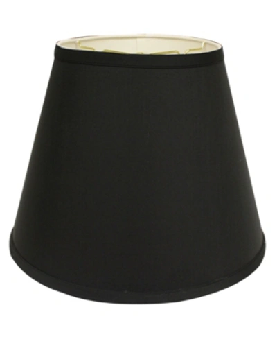 Cloth & Wire Cloth&wire Slant Deep Empire Hardback Lampshade In Black