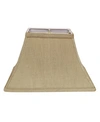 Cloth & Wire Cloth&wire Slant Rectangle Bell Hardback Lampshade With Washer Fitter In Tan