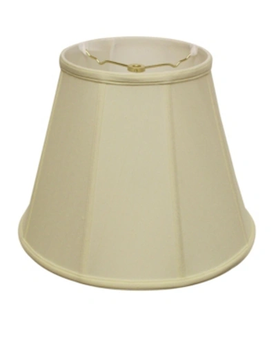 Cloth & Wire Cloth&wire Slant Deep Empire Softback Lampshade With Washer Fitter In Off-white