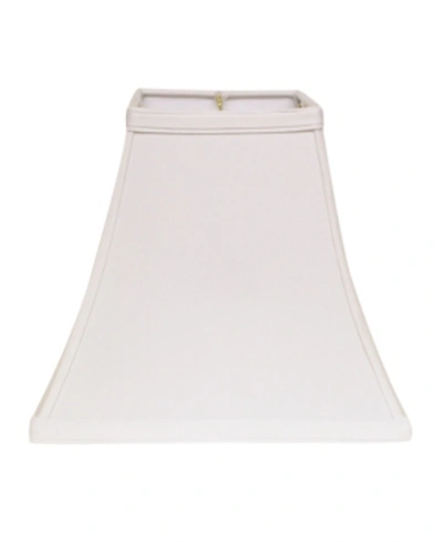 Cloth & Wire Cloth&wire Slant Square Bell Hardback Lampshade With Washer Fitter In White