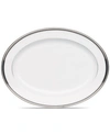 Noritake Dinnerware, Austin Platinum Large Oval Platter
