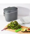 Oxo 1.75 Gallon Compost Bin, Charcoal In Charcoal