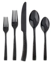 HAMPTON FORGE ARGENT ORFEVRES HAMPTON FORGE PARIS HAMMERED GUNMETAL 20-PC. FLATWARE SET, SERVICE FOR 4