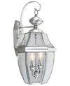 Livex Monterey 2-light Lantern In Brushed Ni