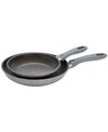 Ballarini Parma Plus Nonstick 10" & 12" Fry Pan Set In Grey