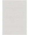 EDGEWATER LIVING CLOSEOUT! EDGEWATER LIVING BOURNE JENNA NEUTRAL 9' X 13' OUTDOOR AREA RUG