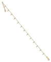 MACY'S DOT CHARM ANKLET IN 14K YELLOW GOLD